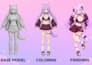 create custom vroid vtuber model and 3d avatar for vrchat